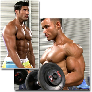 2013 NPC Southern States Men's Bodybuilding & Physique Pump Room Part 1