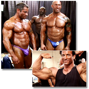 2009 NPC Masters National Bodybuilding Championships Men's Pump Room Part 3