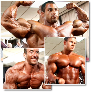 2009 NPC USA Bodybuilding Championships Men's Pump Room Part 3