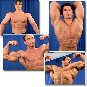 2006 Musclemania Superbody Men's Backstage Posing Part 2