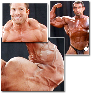 2008 NPC USA Bodybuilding Championships Men's Backstage Posing Part 3