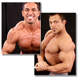 2009 NPC Junior National Bodybuilding Men's Backstage Posing Part 2