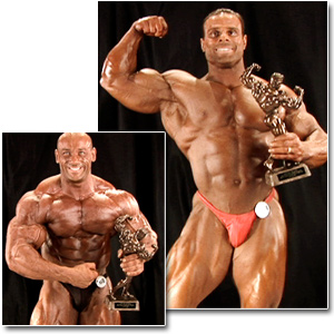 2009 NPC National Bodybuilding Championships Men's Backstage Posing Part 3