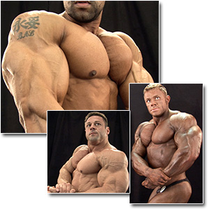 2012 NPC Nationals Men's Bodybuilding Backstage Posing Part 3