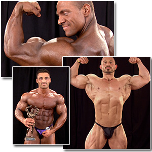 2013 NPC Junior Nationals Men's Bodybuilding Backstage Posing Part 2