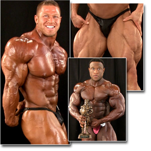 2013 NPC National Championships Men's Bodybuilding Backstage Posing Part 3