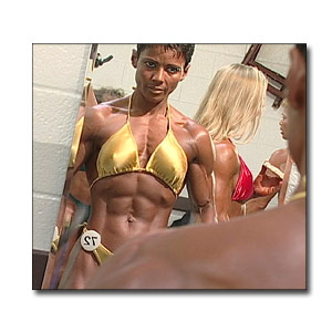 2001 NPC Nationals Women's Bodybuilding Pump Room
