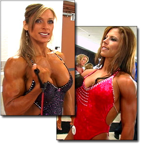 2004 NPC Junior National Championships Women's Fitness & Figure Pump Room