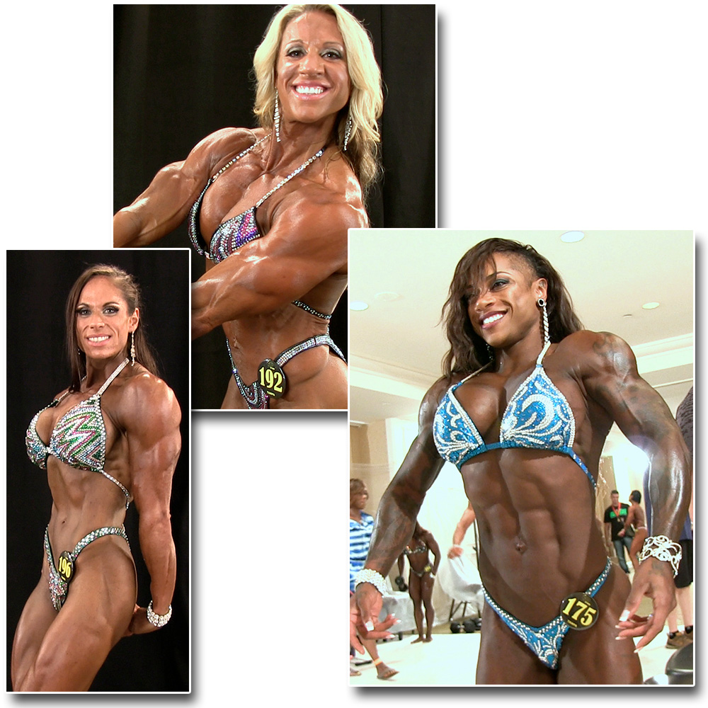 2015 IFBB PBW Tampa Pro Women's Physique Pump Room