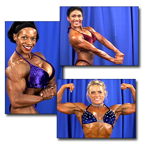 2004 NPC USA Championships Women's Bodybuilding Backstage Posing