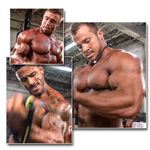 2014 NPC Nationals Men's Bodybuilding Pump Room Part 2