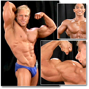 2007 Musclemania Superbody Championships Men's Backstage Posing Part 2