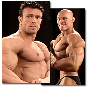 2009 NPC National Bodybuilding Championships Men's Backstage Posing Part 2