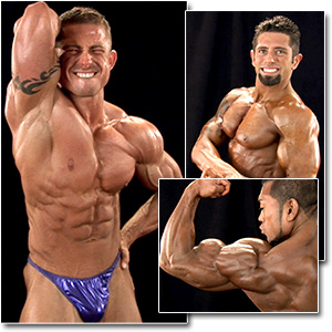 2012 NPC Junior Nationals Men's Bodybuilding Backstage Posing Part 1