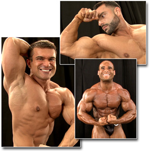 2013 NPC National Championships Men's Bodybuilding Backstage Posing Part 1