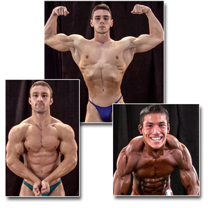 2014 NPC Teen & Collegiate Nationals Men's Backstage Posing Part 1