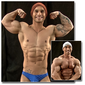 2014 NPC Nationals Men's Bodybuilding Backstage Posing Part 1