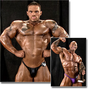 2014 NPC Nationals Men's Bodybuilding Backstage Posing Part 3