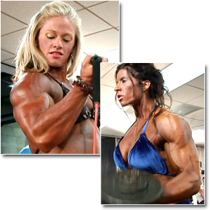 2009 NPC USA Championships Women's Bodybuilding Pump Room Part 2