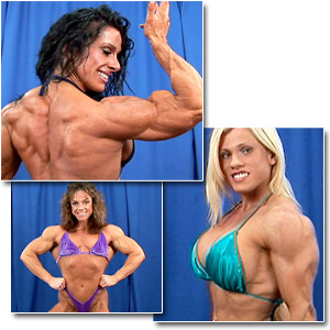 2006 NPC USA Bodybuilding Championships Women's Backstage Posing