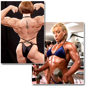 2009 NPC Junior Nationals Women's Bodybuilding Backstage Posing & Pump Room