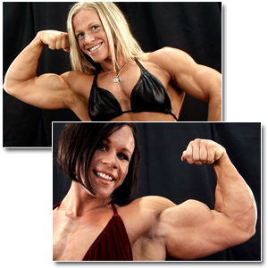 2009 NPC USA Championships Women's Bodybuilding Backstage Posing Part 2
