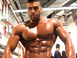 2013 NPC National Championships Men’s Physique Pump Room Part 1