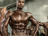 2014 NPC Nationals Men’s Physique Pump Room Part 2