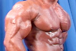 2001 NPC USA Men’s Backstage Posing Part 2