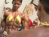 2001 NPC Nationals Women’s Bodybuilding Pump Room