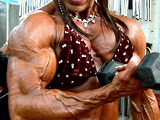 2007 NPC National Championships Women’s Bodybuilding Pump Room Part 1