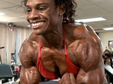 2009 NPC USA Championships Women’s Bodybuilding Pump Room Part 1