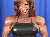 2002 NPC USA Women's Bodybuilding Backstage Posing